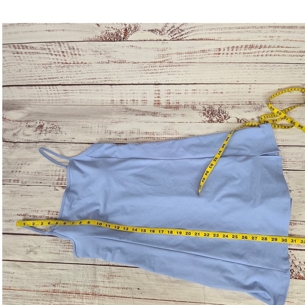 Old Navy Powder Blue Tennis Dress with shorts M Athetic Coastal Summer Beach NWT - Picture 15 of 16